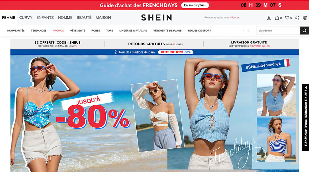 Comment la marque chinoise Shein est devenue le premier site d’achat de vêtements des 15-24 ans en France