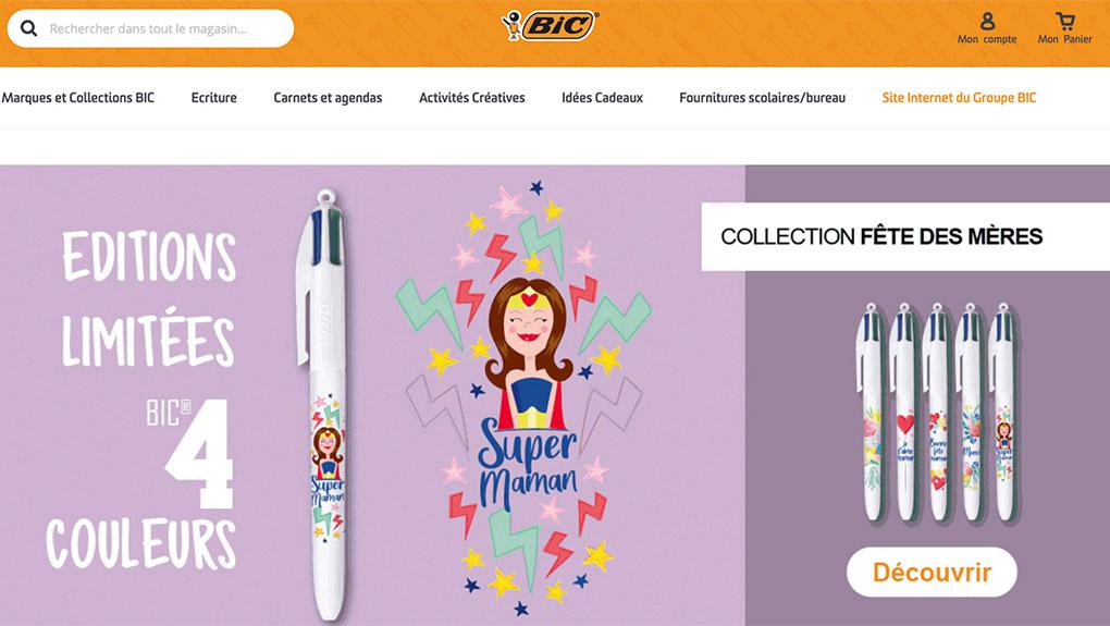 Bic veut doper ses ventes en ligne