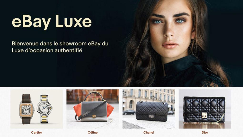 eBay lance un e-shop dédié au luxe d’occasion