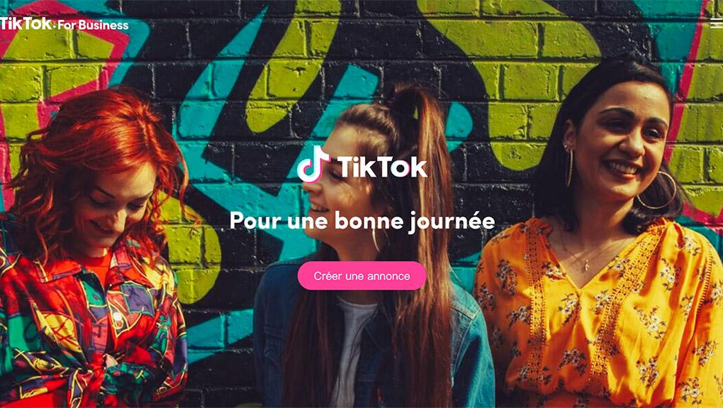 TikTok dévoile sa plateforme publicitaire TikTok For Business