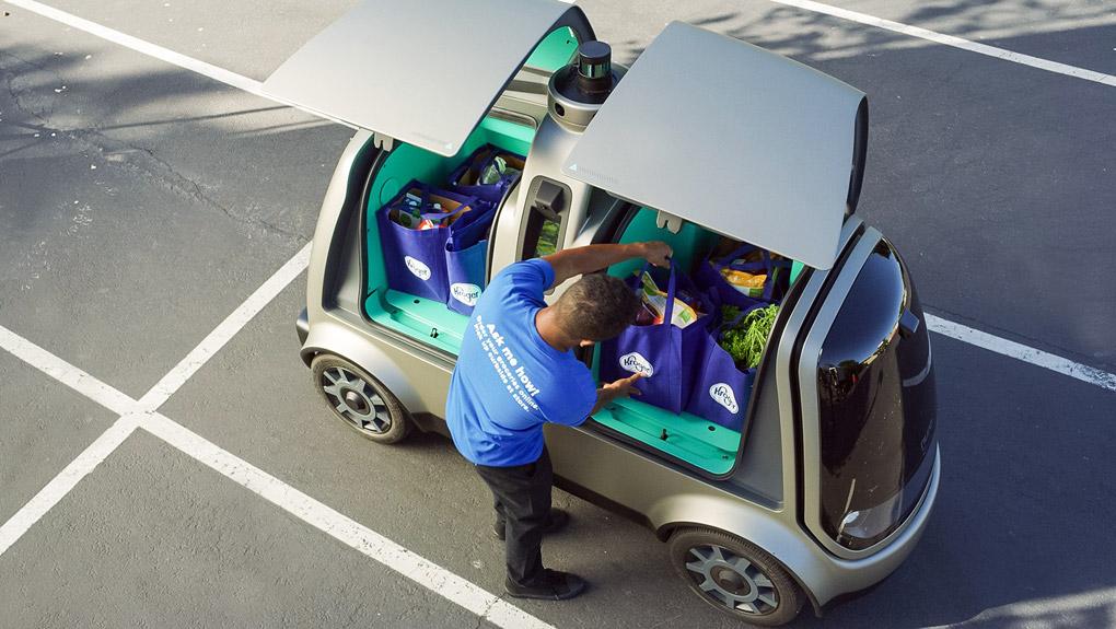 Kroger va déployer des véhicules autonomes pour livrer les courses