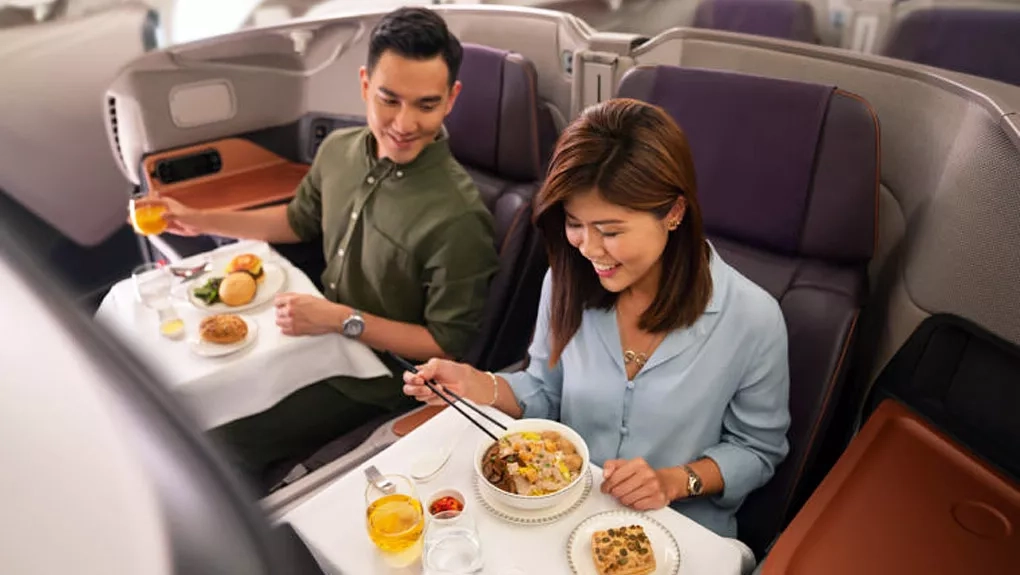 Singapore Airlines transforme un A380 en restaurant éphémère