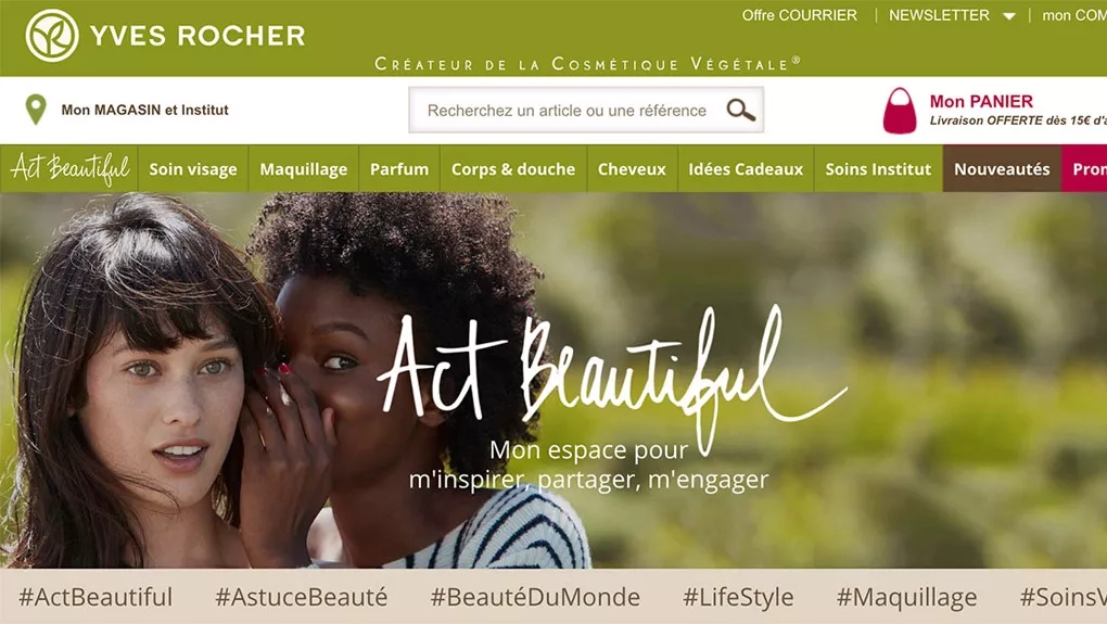 Yves Rocher, champion de l’expérience client