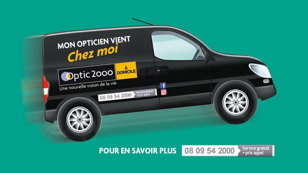 Optic 2000 lance un service de vente de lunettes à domicile