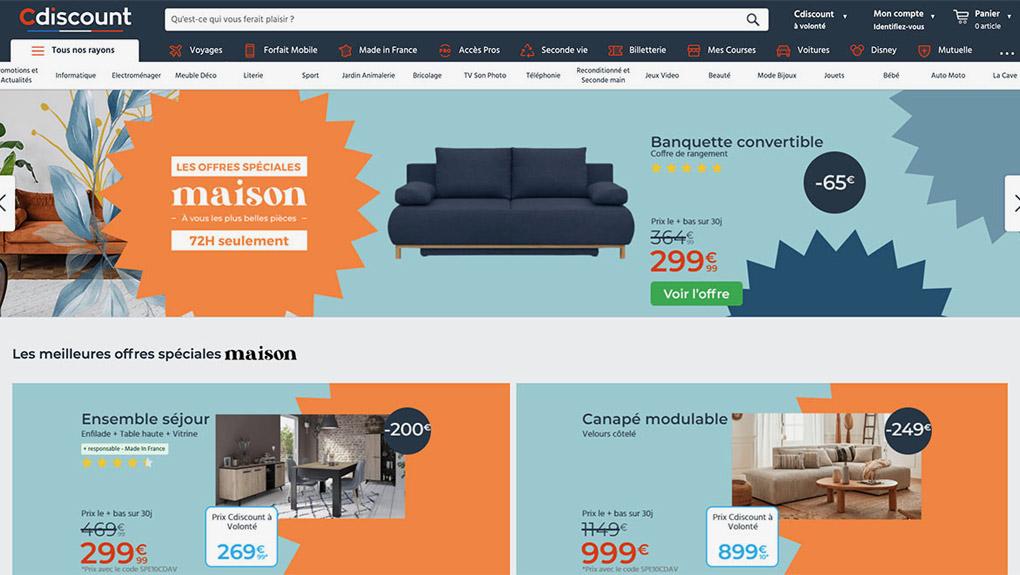 La publicité devient l’activité la plus rentable de Cdiscount