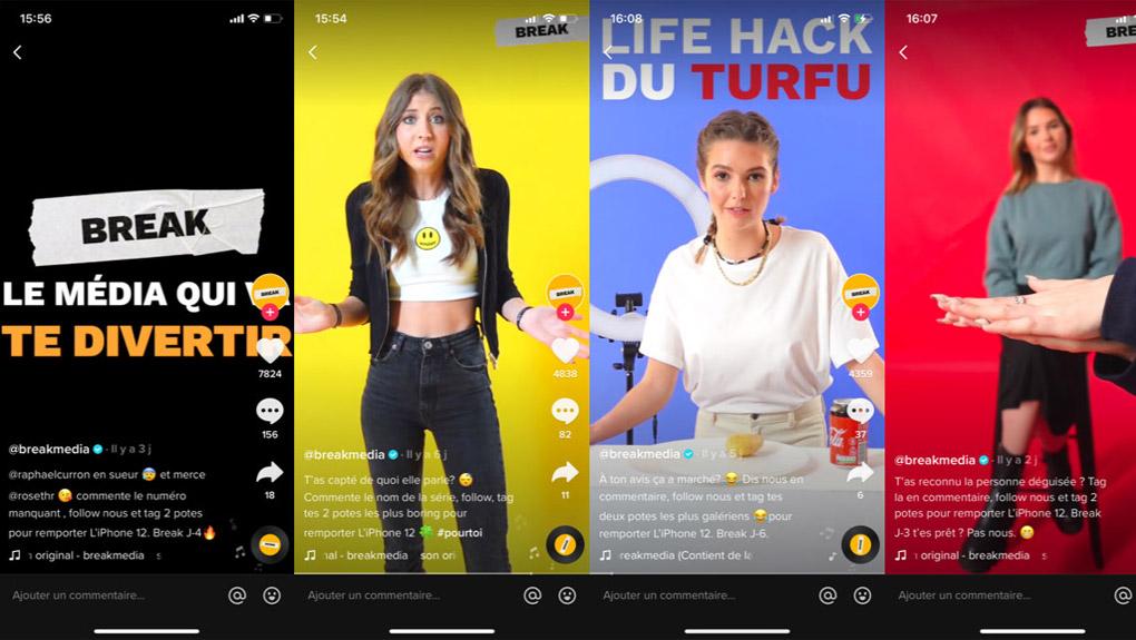 Jennyfer lance Break, un média 100 % conçu pour TikTok