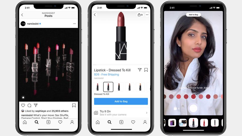 Instagram utilise la réalité augmentée pour fluidifier l’expérience d’achat