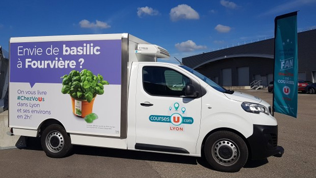 Avec Courses U Lyon et le « drive truck », Système U innove dans l’e-commerce alimentaire