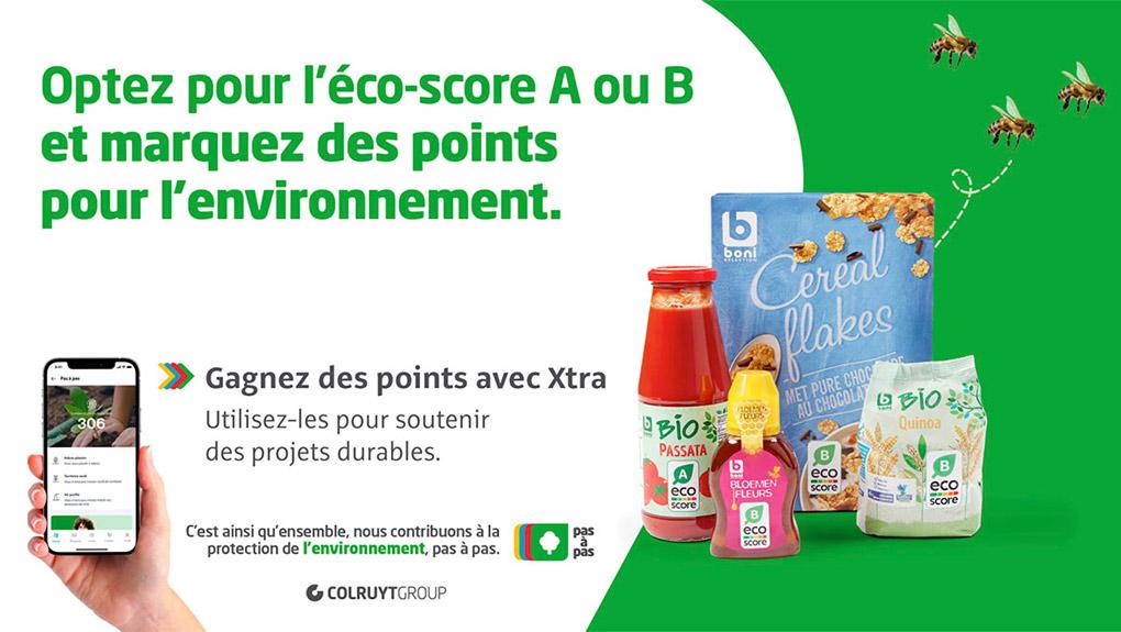 Colruyt lance un programme à points en faveur de l’environnement