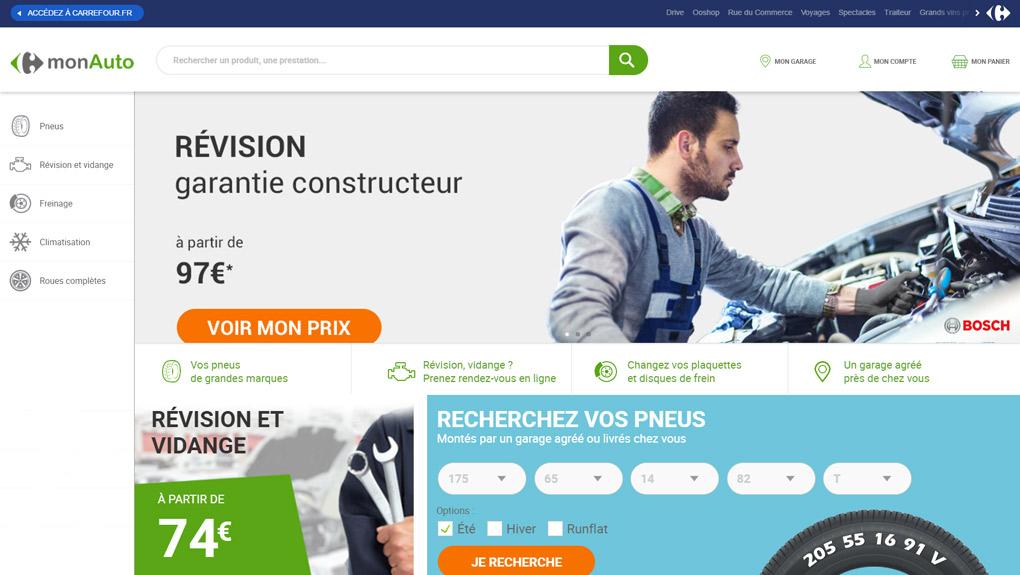 Avec MonAuto.fr, Carrefour accélère son développement dans le digital