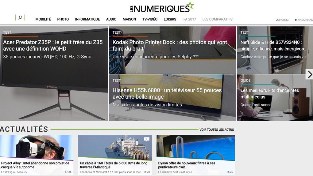 Le site web Les Numériques lance son magazine papier