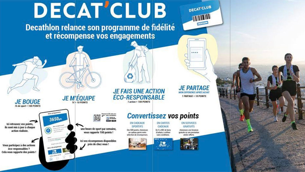 Decathlon : un nouveau programme de fidélité pour plus d’affinités… et de données