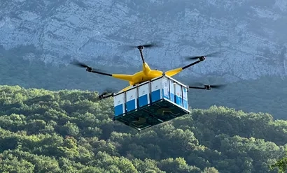  La livraison devient possible en zones difficiles grâce au drone