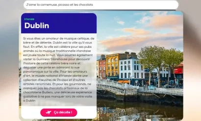 Avec ChatGPT, Transavia suggère des destinations sur mesure selon les envies du client