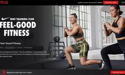 Nike débarque sur Netflix avec une série d’entraînements sportifs