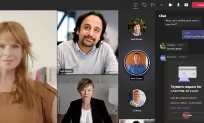 Microsoft Teams intègre un outil de paiement pour facturer les visioconférences