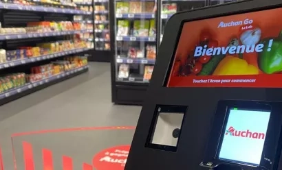 Auchan inaugure un magasin intelligent et sans contact