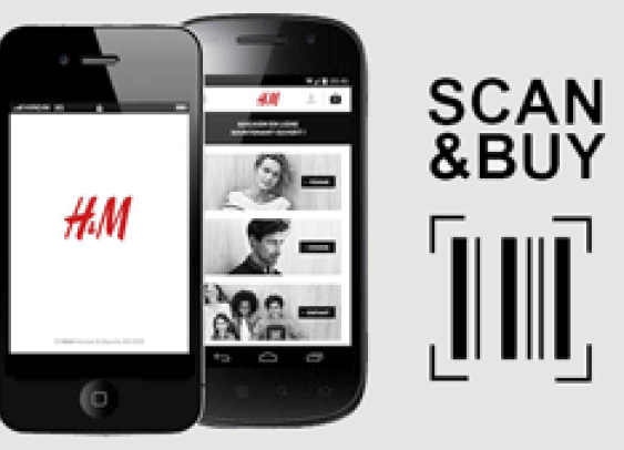 H&M teste le « Scan & Buy » pour connecter magasin et e-commerce