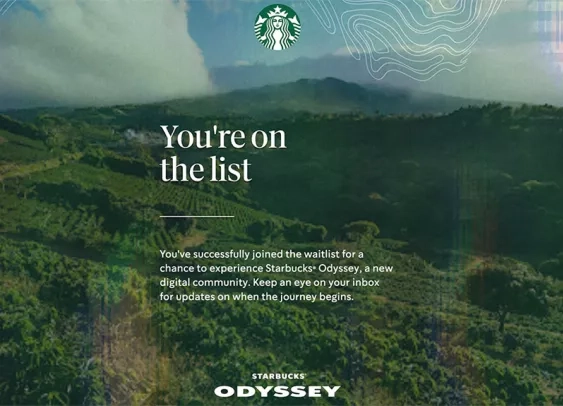 Starbucks intègre les NFT à son programme de fidélité