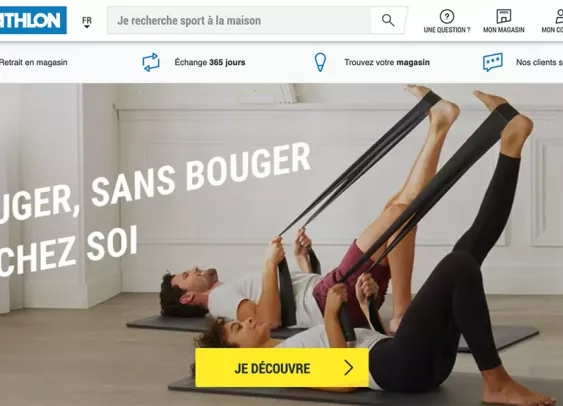 Decathlon multiplie par 4 son offre en ligne