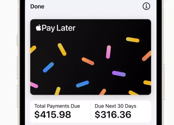 Apple Pay Later, le paiement en 4 fois sans frais… et sans couture