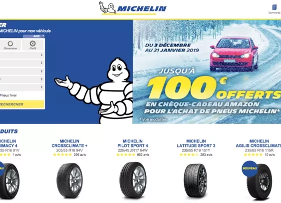 Avec son e-shop, Michelin invente un nouveau modèle de distribution