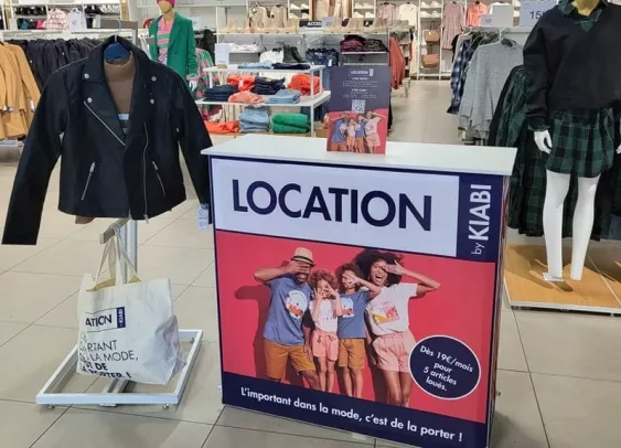 Kiabi propose des formules d’abonnement pour louer des vêtements