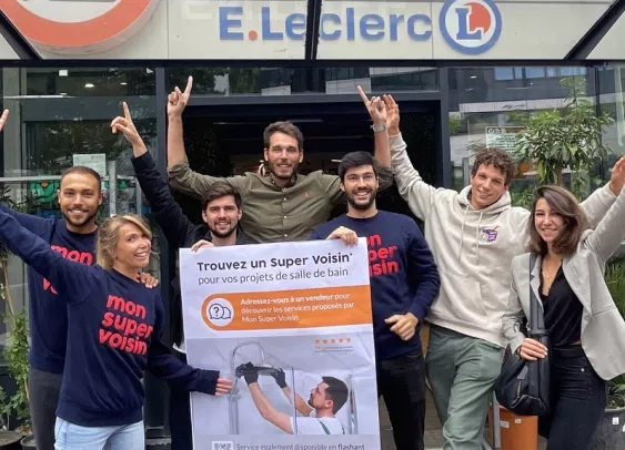 Brico Leclerc teste des services à domicile avec la startup Mon Super Voisin