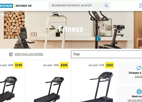 Decathlon lance son site Seconde Vie, dédié aux produits reconditionnés