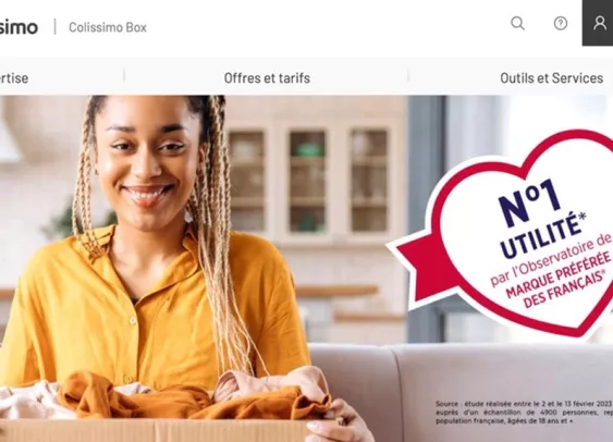 Colissimo a été élue marque la plus utile par les Français