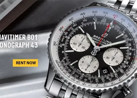Breitling propose ses montres de luxe en location
